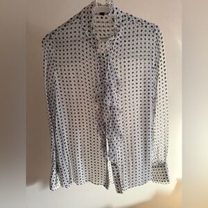 Massimo Dutti Sheer Blouse